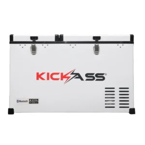 KICKASS PORTABLE 12V FRIDGE/FREEZER - DUAL ZONE, 75L