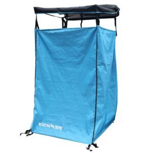 KickAss Premium Shower Awning - Blue