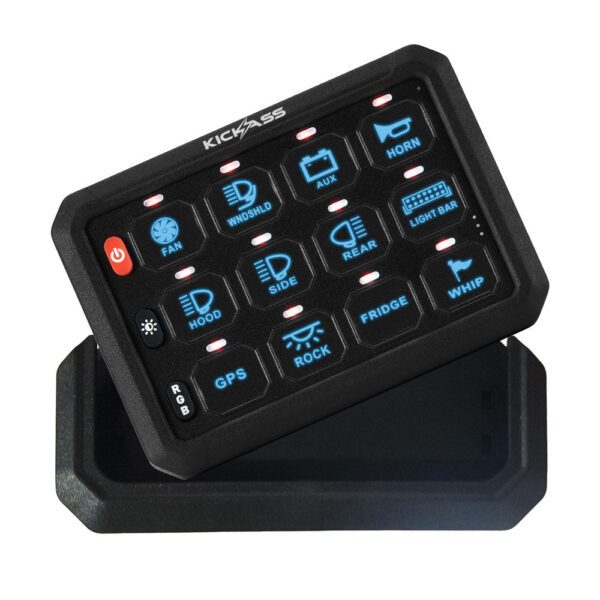 KickAss 12/24V 12 Gang Wireless Switch Panel