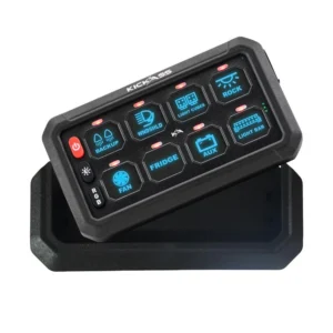 KICKASS 12/24V 8 GANG WIRELESS SWITCH PANEL