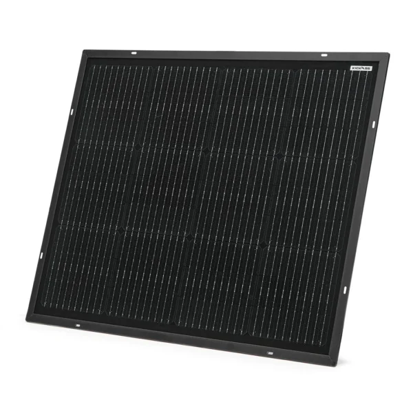 KICKASS 12V 110W ULTRA SLIM FIXED GLASS SOLAR PANEL