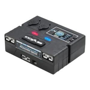 KICKASS 12V CONTROL BOX & BATTERY MONITOR - WITH LCD SCREEN