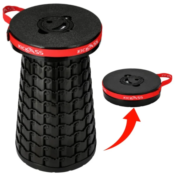 KICKASS PORTABLE OUTDOOR POP UP STOOL