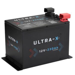 KICKASS SMART 12V 230AH ULTRA-X LITHIUM COMPACT DEEP CYCLE BATTERY LIFEPO4