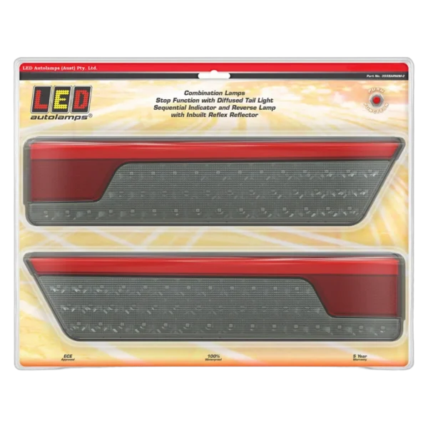 LED Autolamps 355BARWM-2 (Twin Pack)